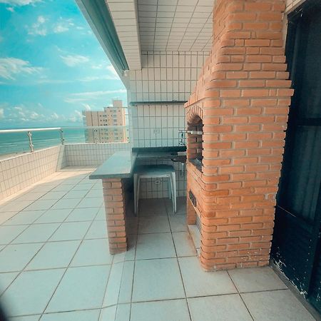 Cobertura Em Frente A Praia プライア・グランデ エクステリア 写真